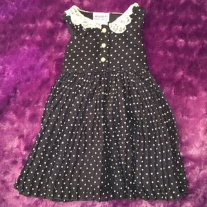 Dots & Lace dress